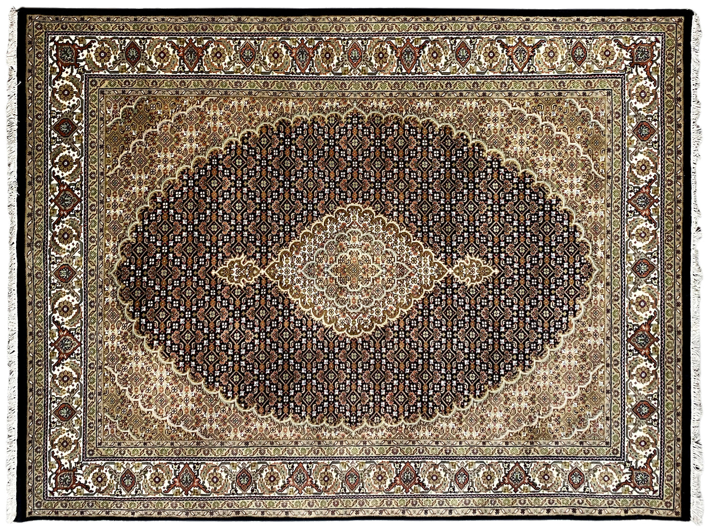 Indo Tabriz Rug - 240x171 cm
