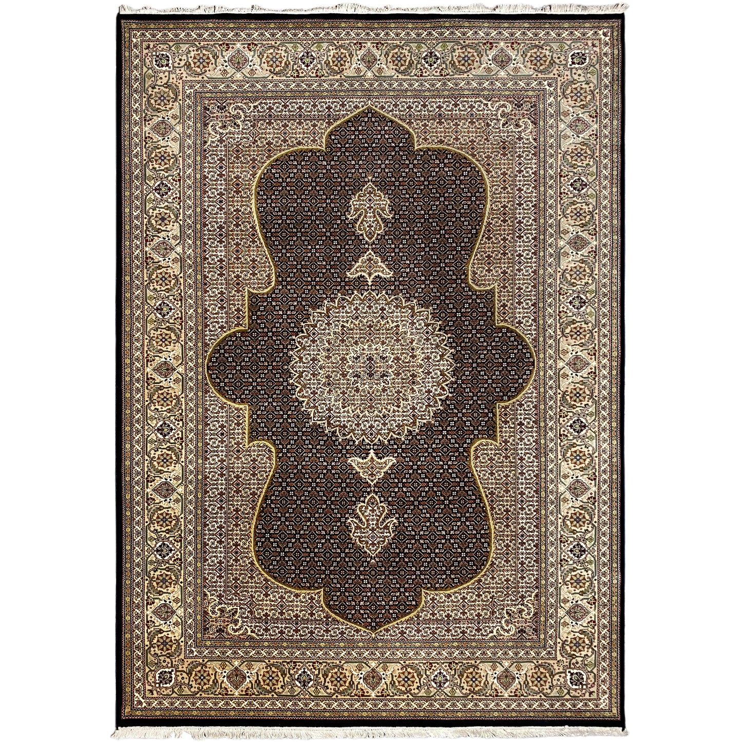 Indo Tabriz Rug - 298x198 cm
