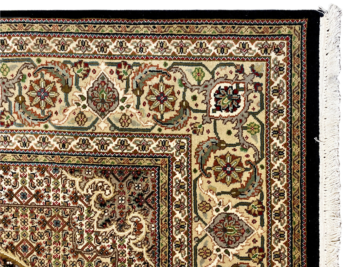 Indo Tabriz Rug - 297x201 cm