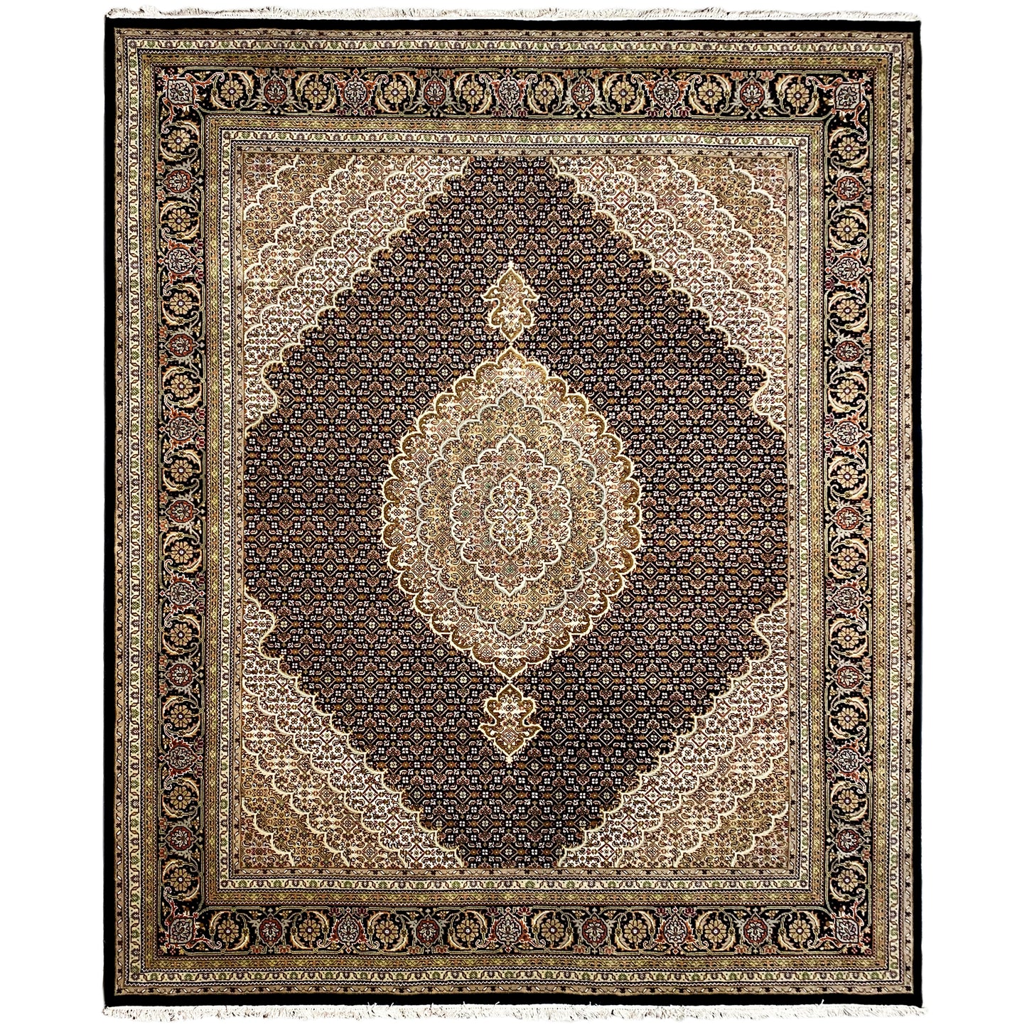 Indo Tabriz Rug - 302x243 cm