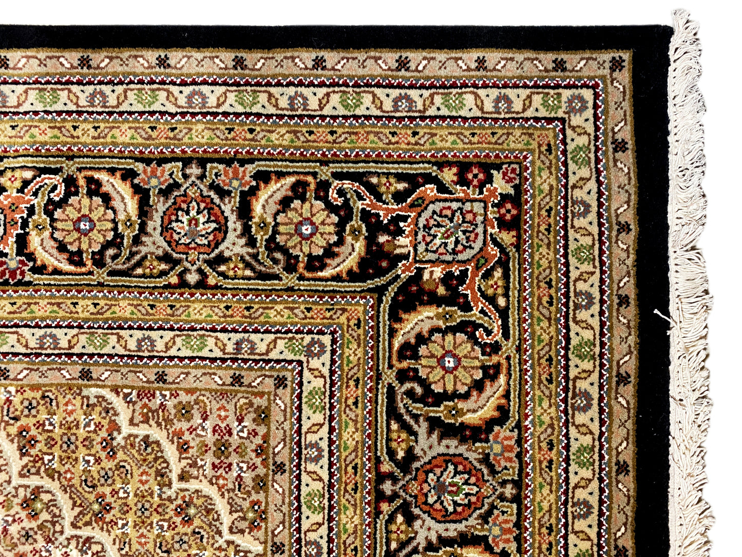 Indo Tabriz Rug - 302x243 cm