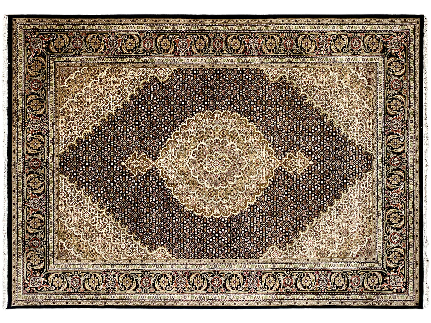 Indo Tabriz Rug - 290x192 cm