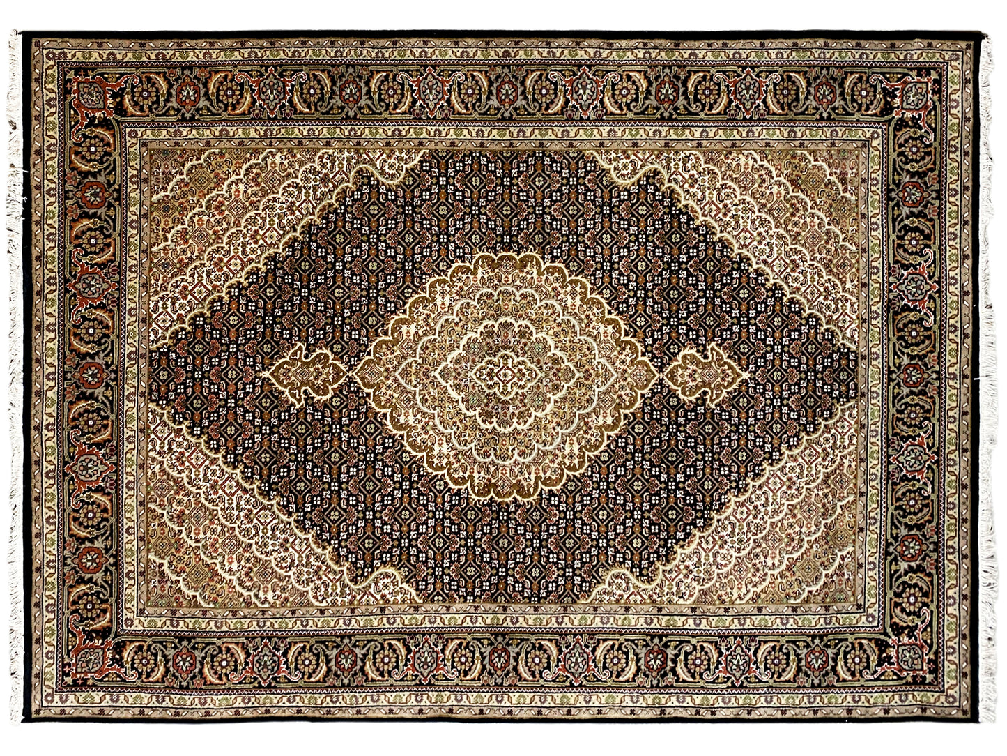 Indo Tabriz Rug - 238x171 cm