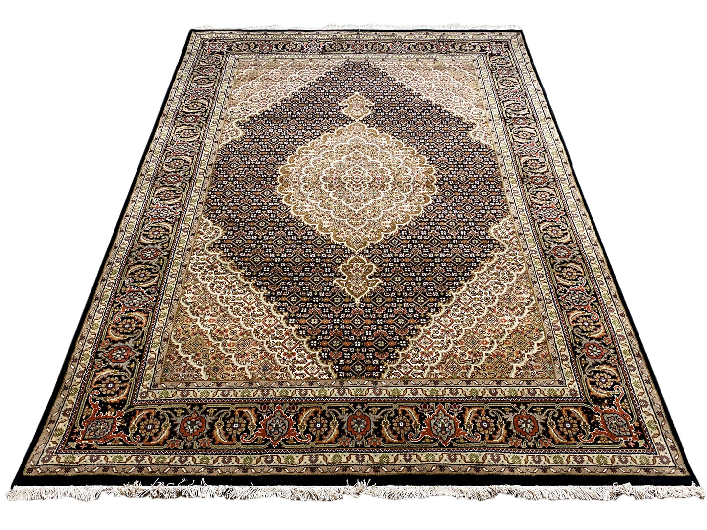Indo Tabriz Rug - 238x171 cm
