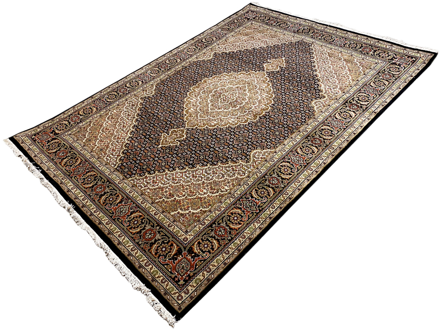Indo Tabriz Rug - 238x171 cm