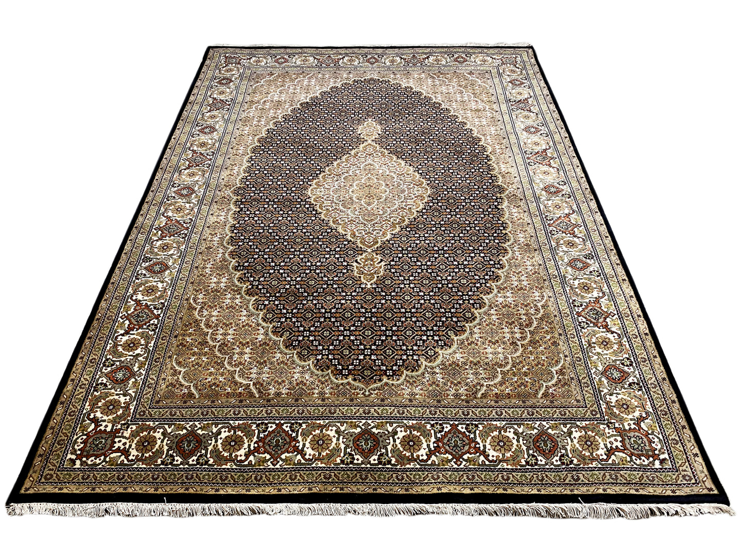 Indo Tabriz Rug - 298x194 cm