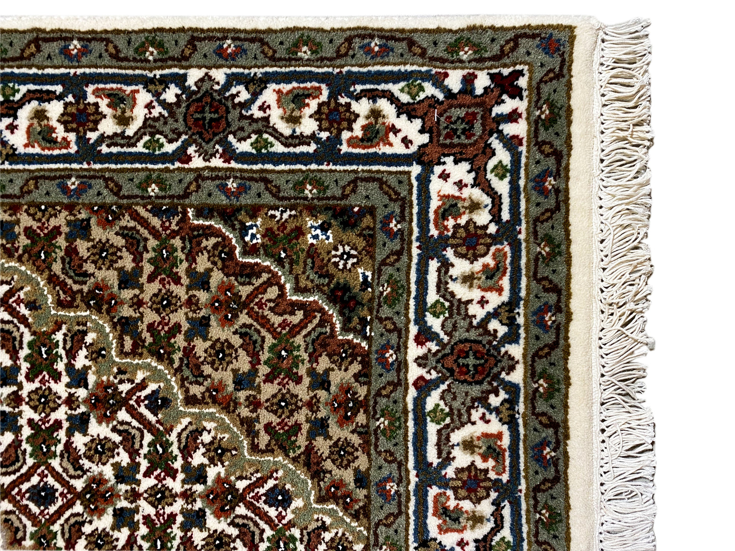 Indo Tabriz Carpet - (165x90 cm)