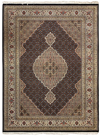 Indo Tabriz Carpet - (241x175 cm)