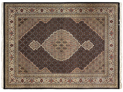 Indo Tabriz Carpet - (241x175 cm)
