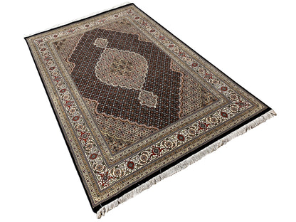 Indo Tabriz Carpet - (241x175 cm)