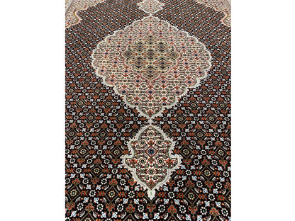 Indo Tabriz Carpet - (241x175 cm)