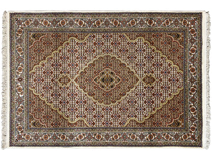 Indo Tabriz Carpet - (184x123 cm)