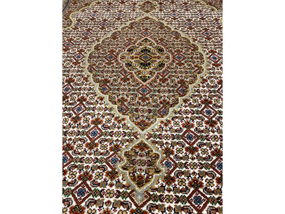 Indo Tabriz Carpet - (184x123 cm)