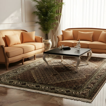 Indo Tabriz Carpet - (245x170 cm)