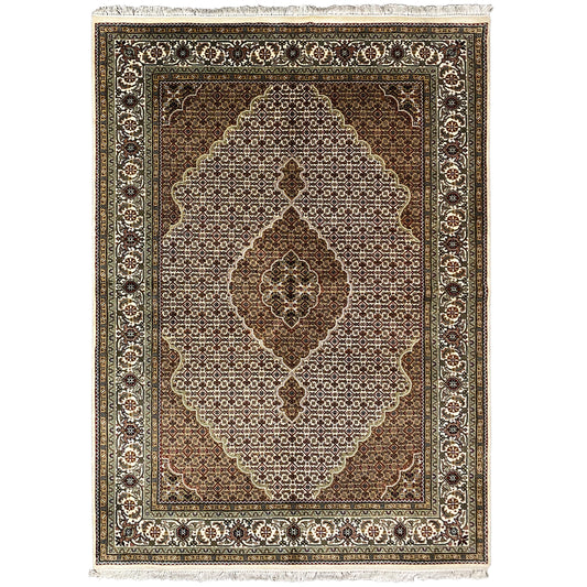 Indo Tabriz Carpet - (245x170 cm)