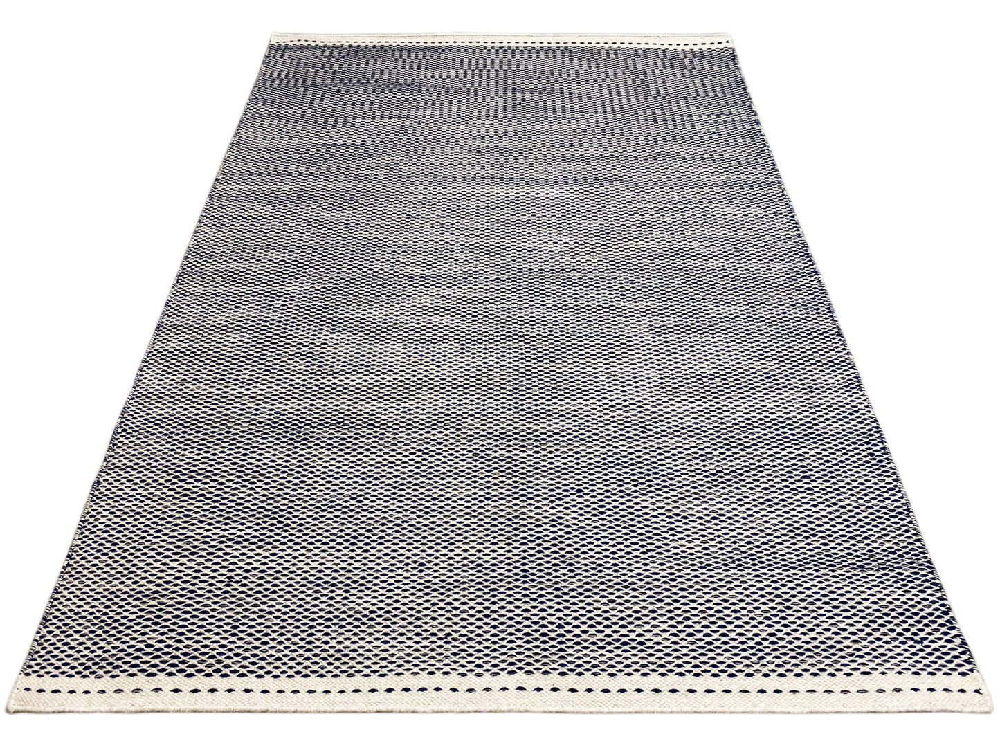 Navy Blue Kelim Rug - 160x230 cm