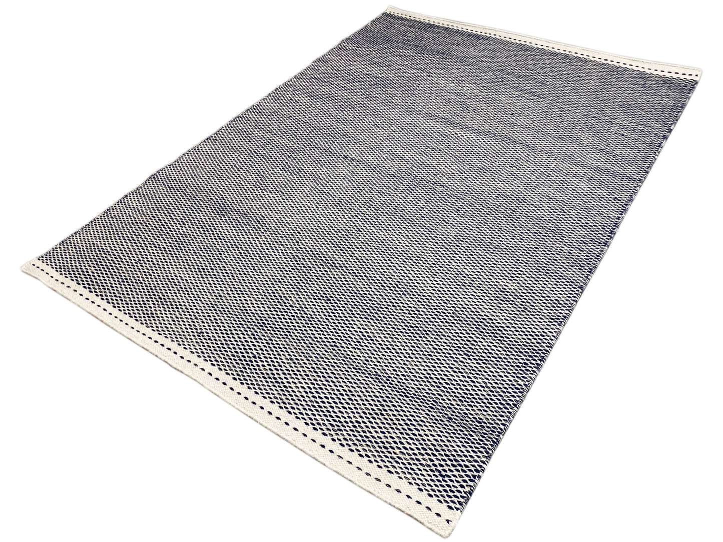 Navy Blue Kelim Rug - 160x230 cm