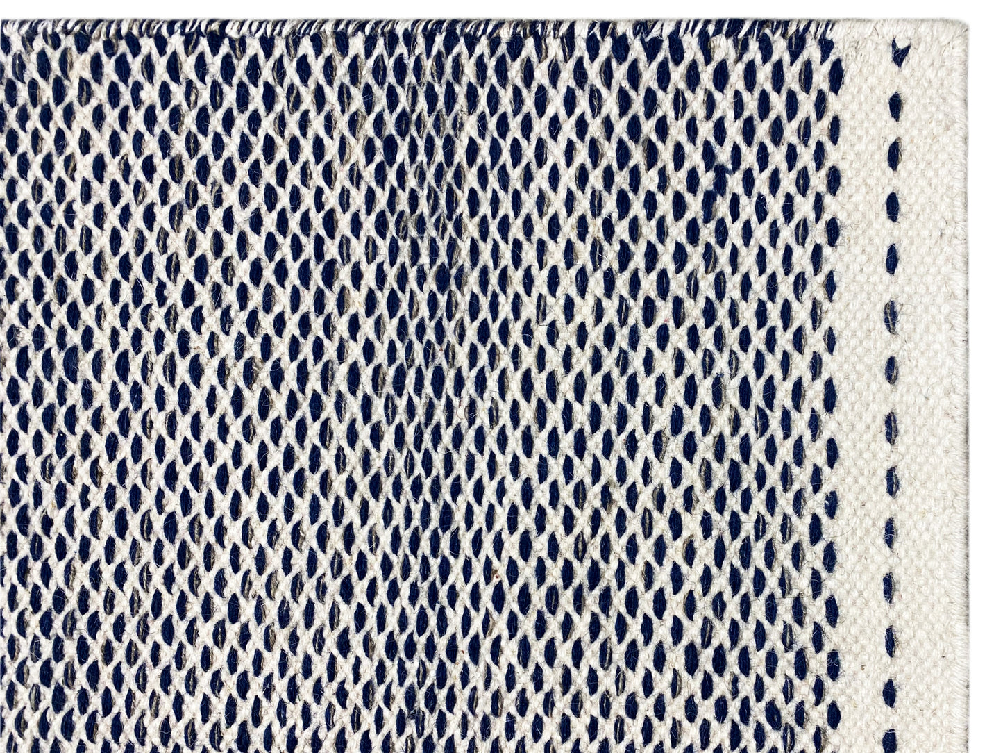 Navy Blue Kelim Rug - 160x230 cm