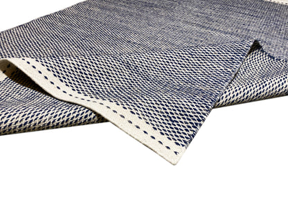 Navy Blue Kelim Rug - 160x230 cm