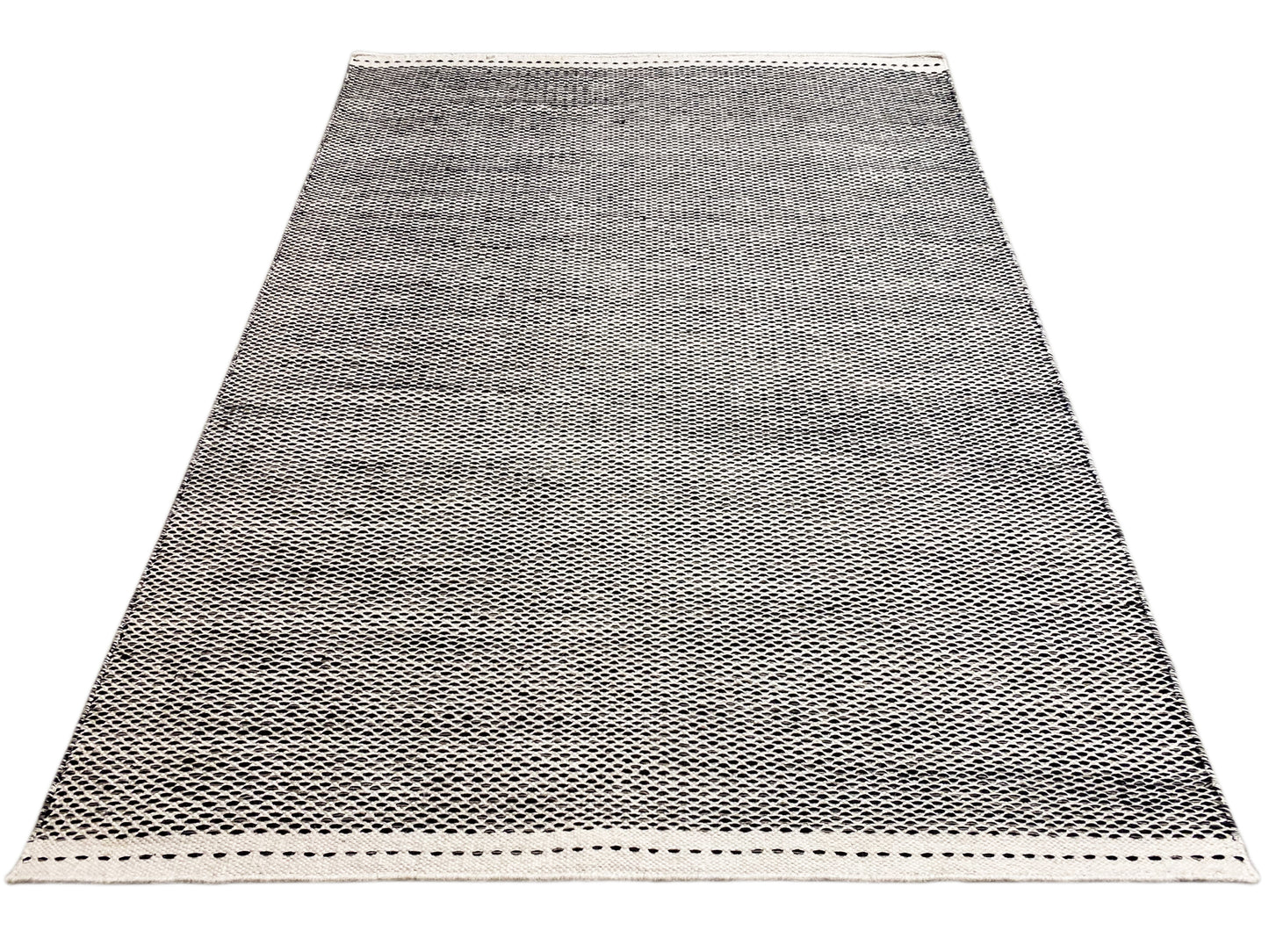Black Kelim Rug - 160x230 cm