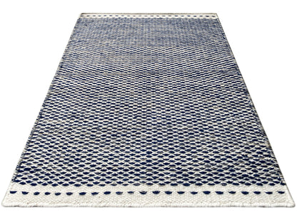 Blue Kelim Rug - 60x90 cm