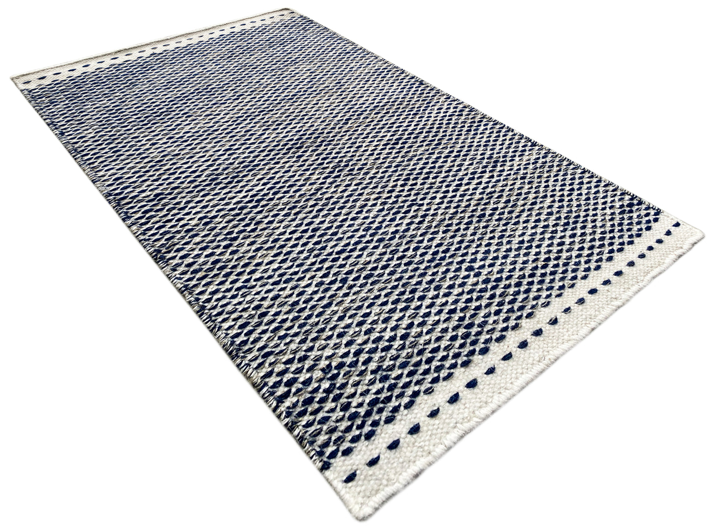 Blue Kelim Rug - 60x90 cm