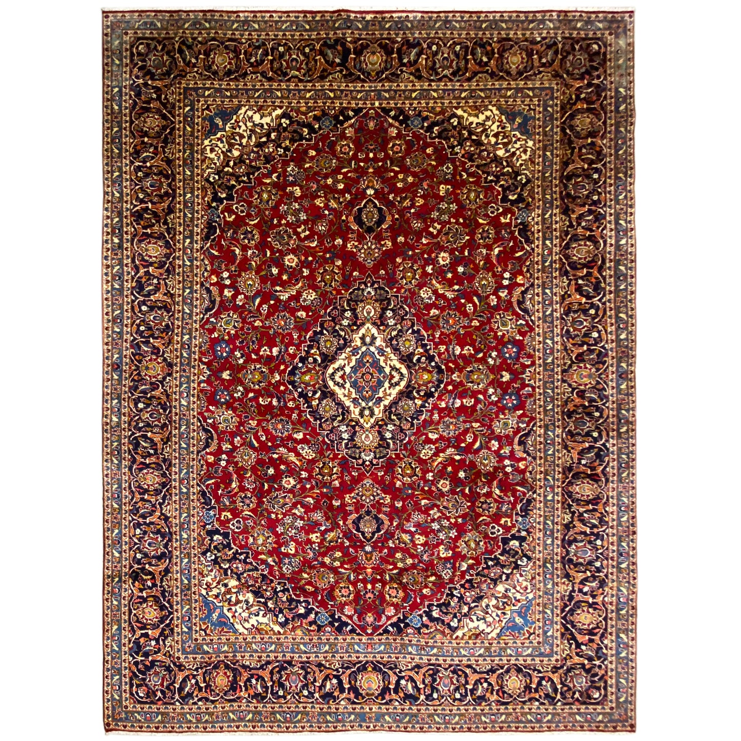 Keshan - Red (400x288 cm)