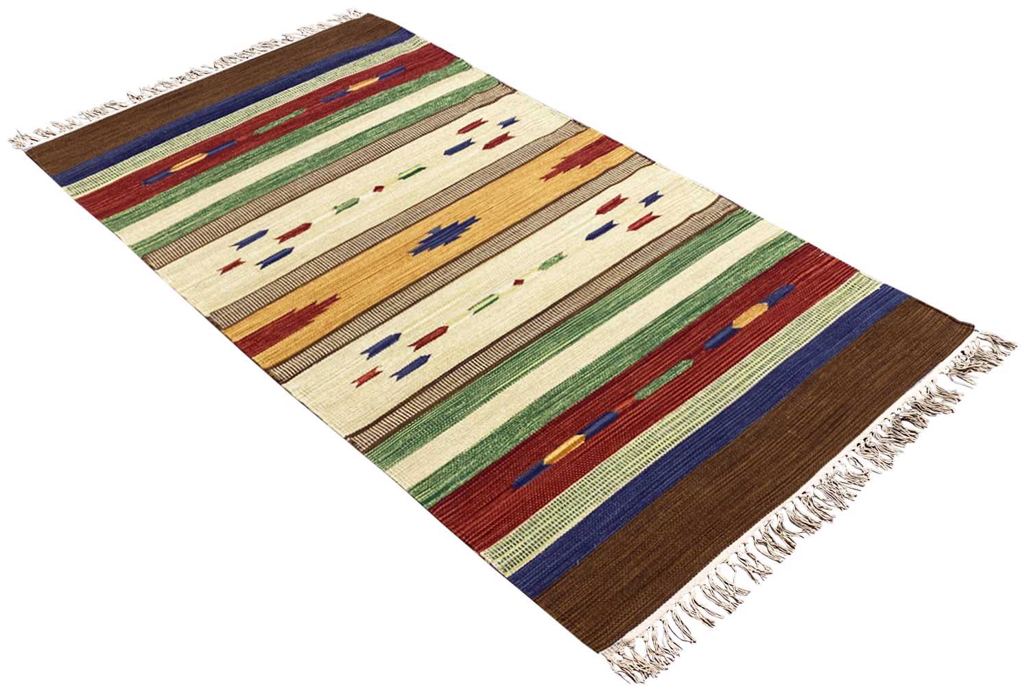 Moderner Kelim Teppich - Samak (90x160 cm) - German Carpet Shop