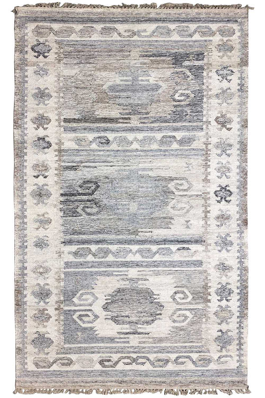  Moderne Kelim - Dhurrie - (244x152 cm) - Premium Kelim from German Carpet Shop - Just €139! Shop now at German Carpet Shop