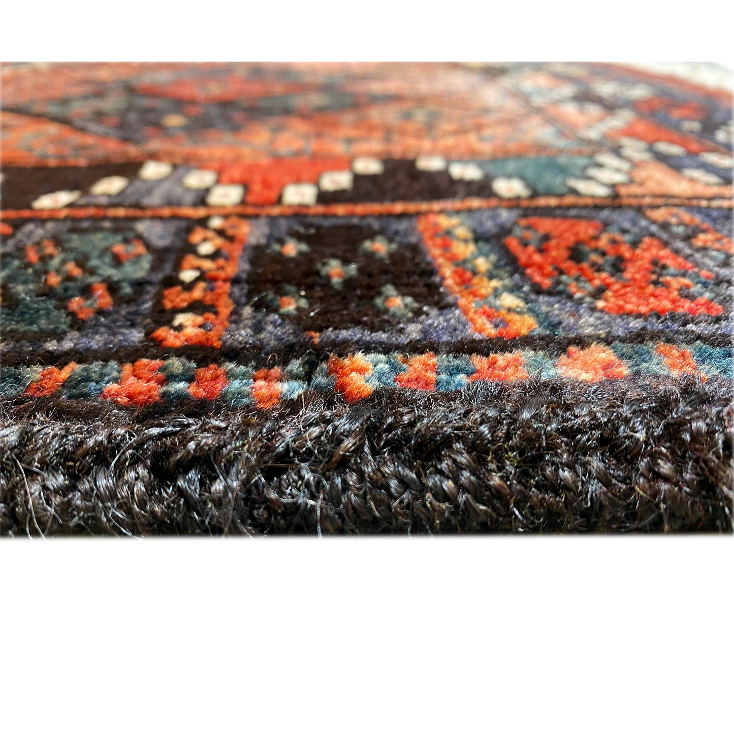 Hamedan Poshti Carpet - 76x72 cm