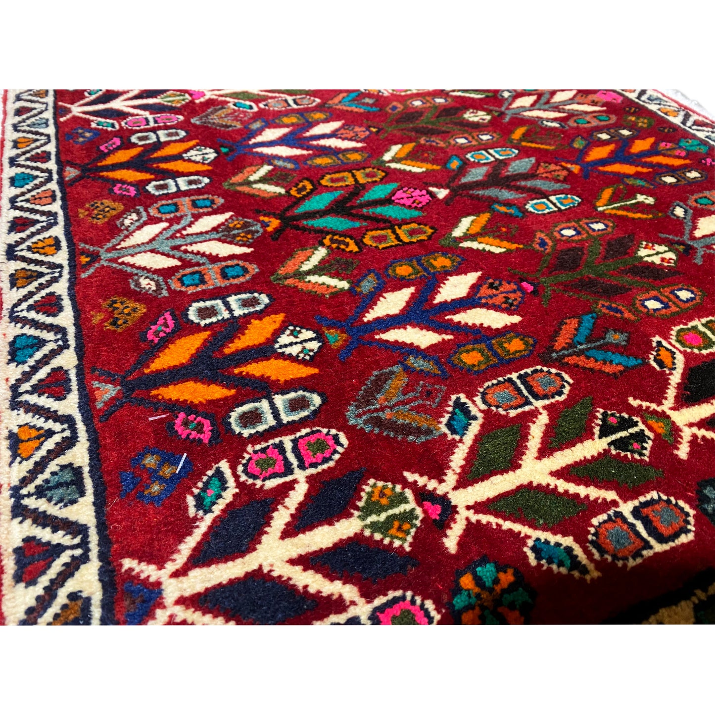 Poshti rug, red - 69x58 cm