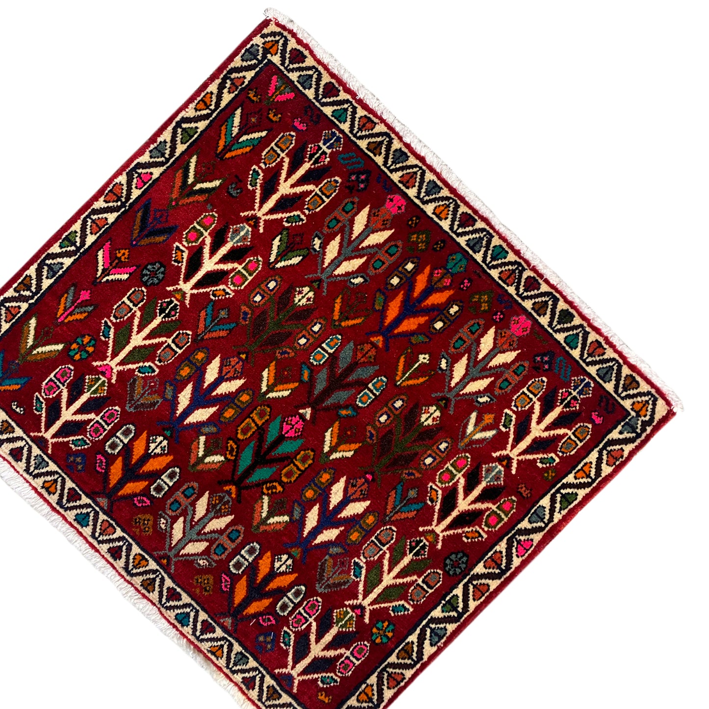 Poshti rug, red - 69x58 cm