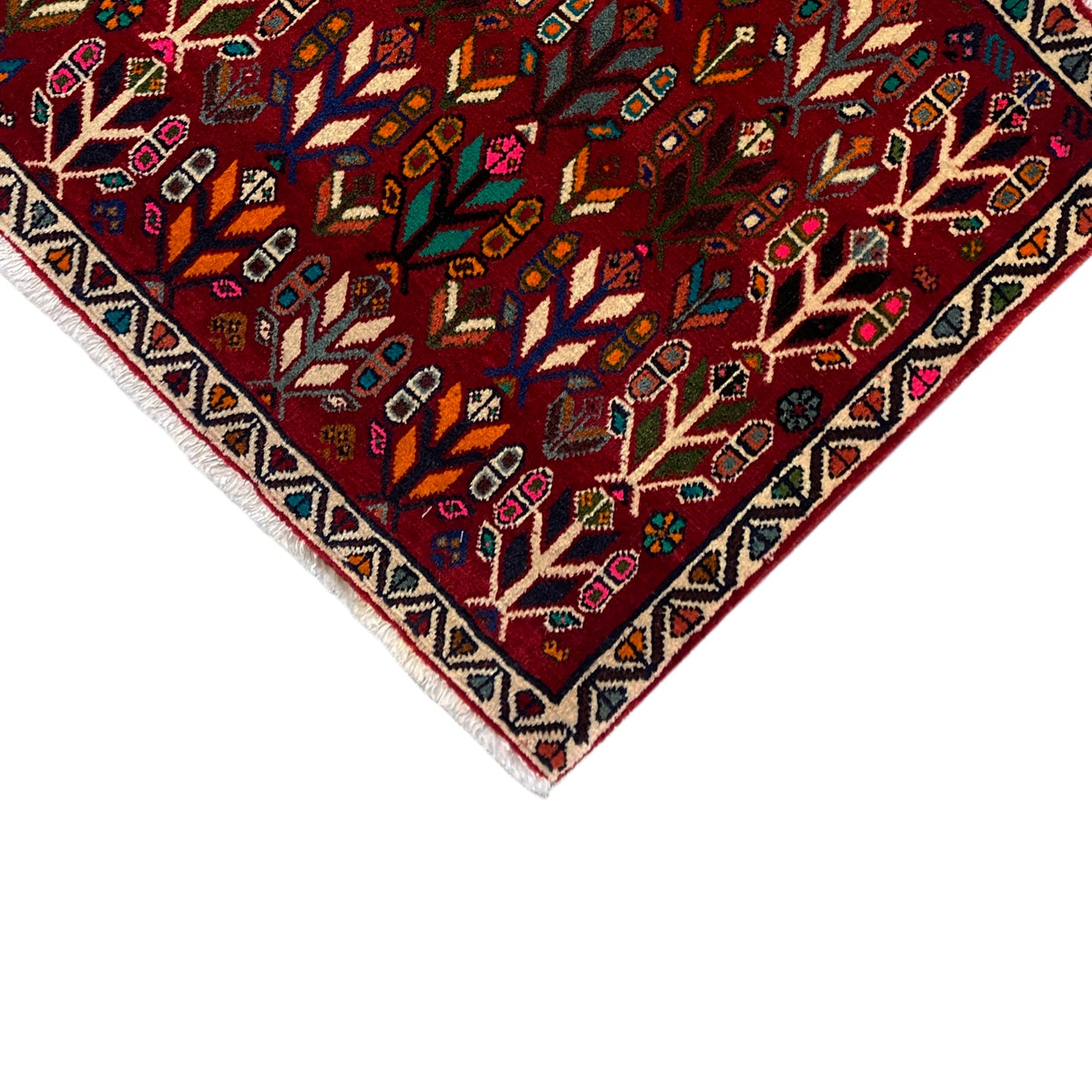 Poshti rug, red - 69x58 cm