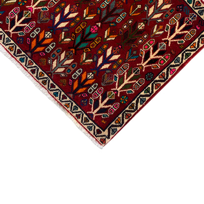 Poshti rug, red - 69x58 cm