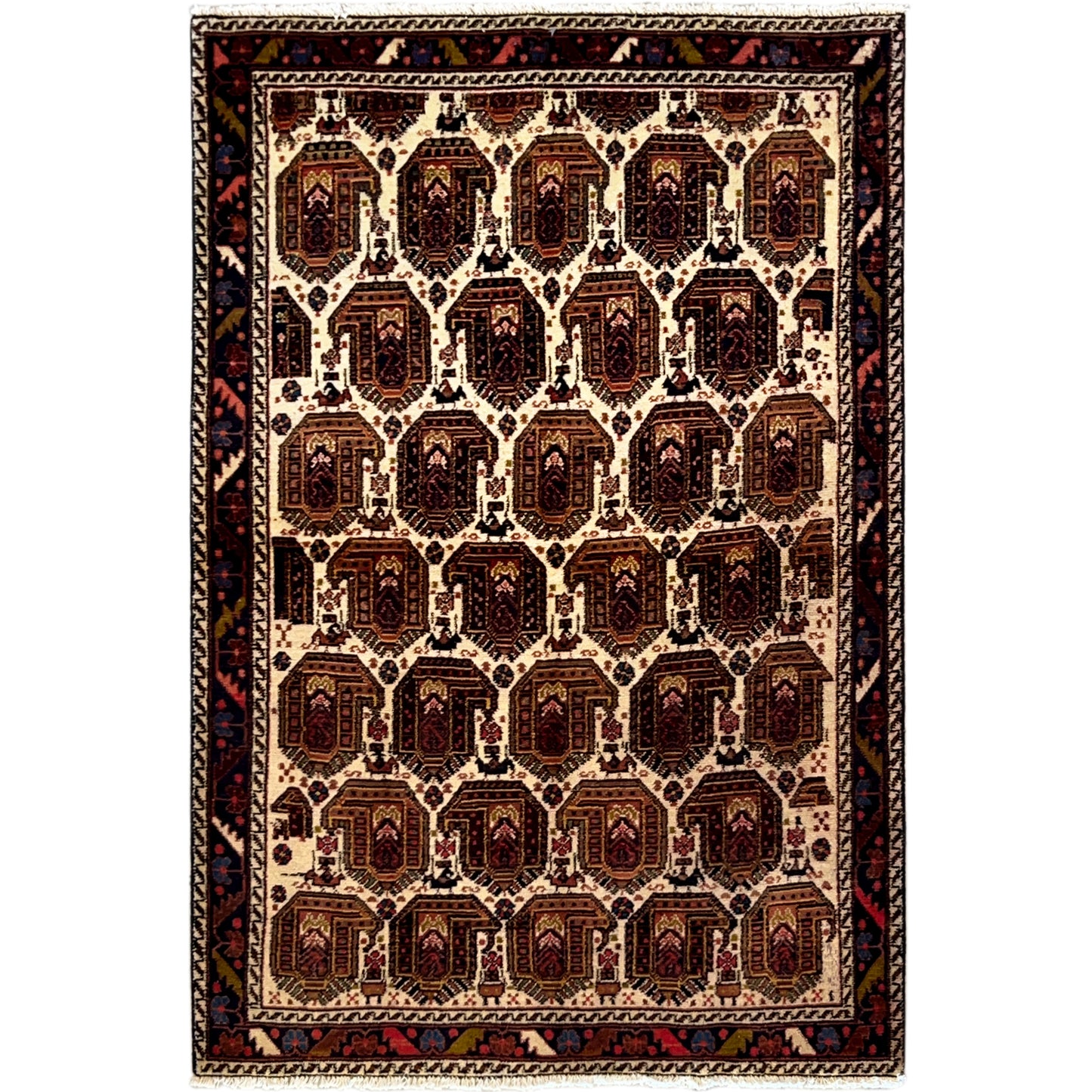  Shahre Babak Teppich 150x124 cm - Premium Shahre Babak Teppich from German Carpet Shop - Just €0! Shop now at German Carpet Shop