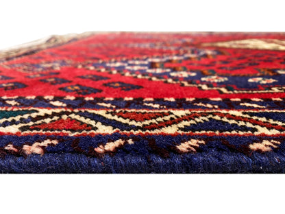 Red Sirjan Runner Carpet 280x89cm