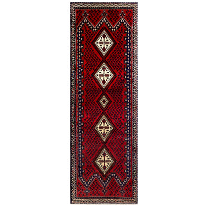 Red Sirjan Runner Carpet 280x89cm