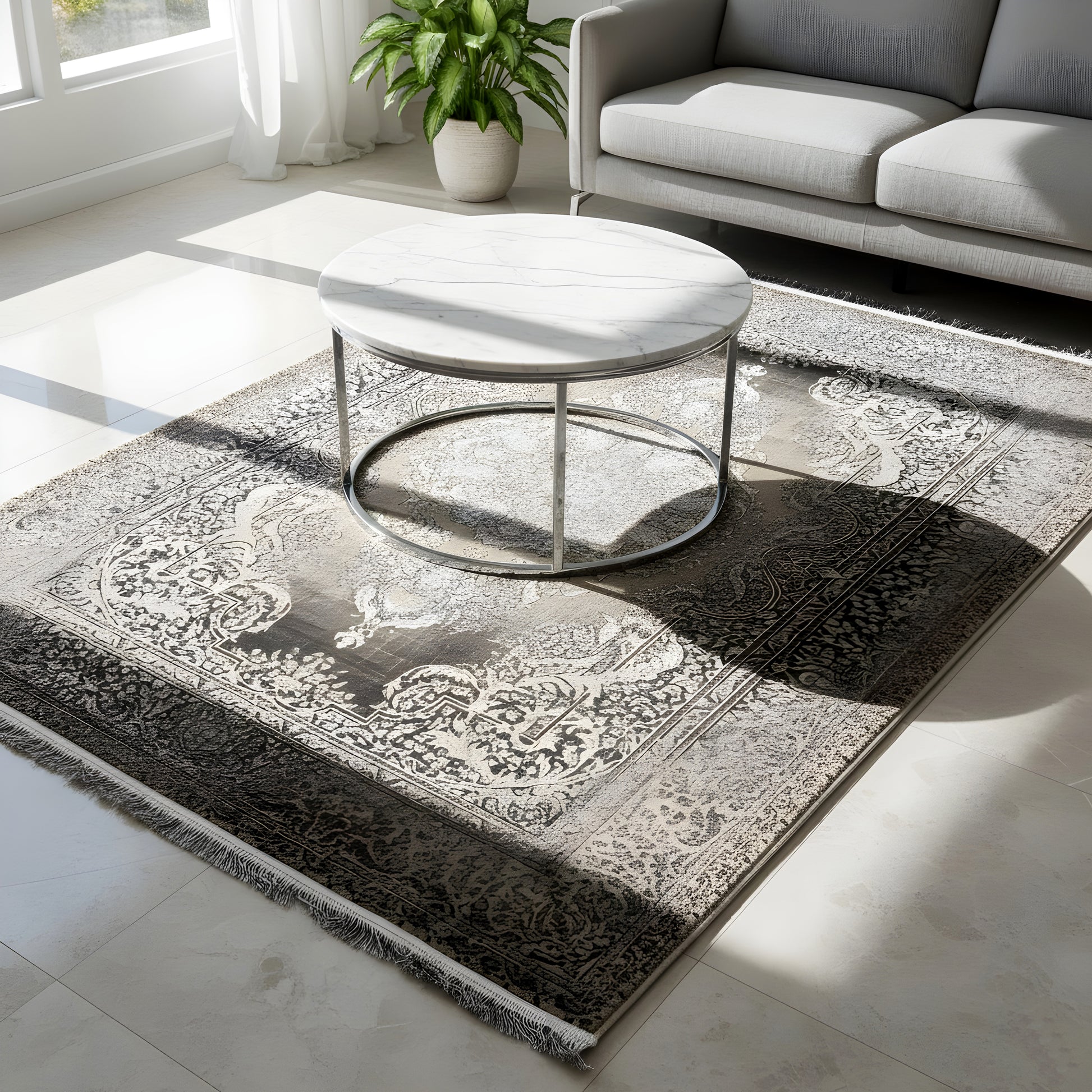 Wohnzimmerteppiche-700-4040955-704SilberSilber - German Carpet Shop