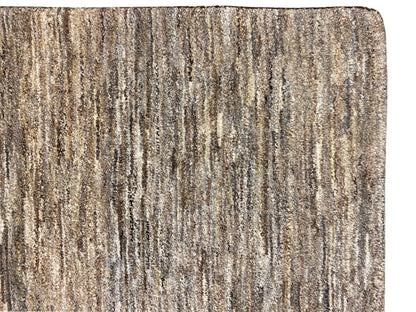 Handmade Gabbeh rug with natural wool finish