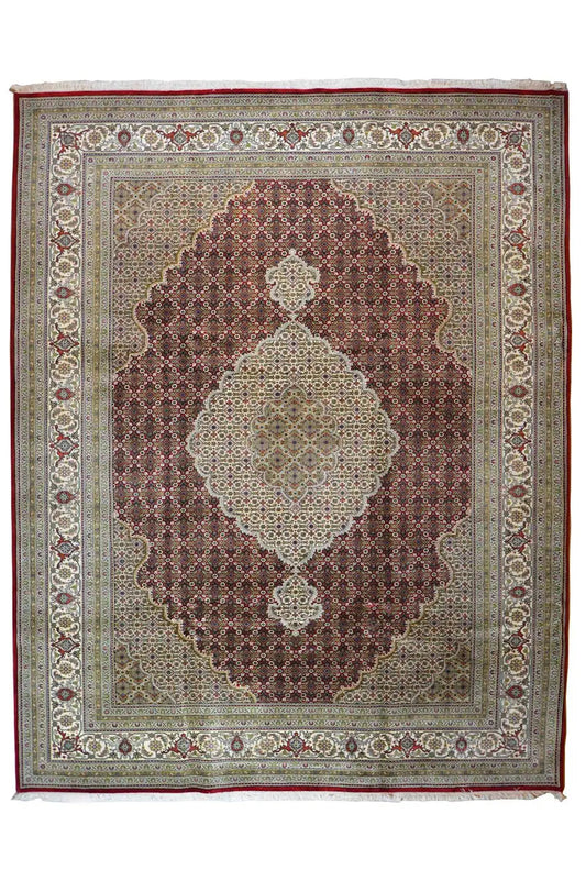 Indo Täbriz Teppich - 31445 (253x308cm) - German Carpet Shop
