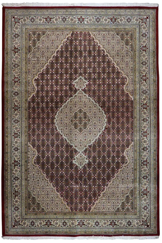 Indo Täbriz Teppich - 31447 (301x200cm) - German Carpet Shop