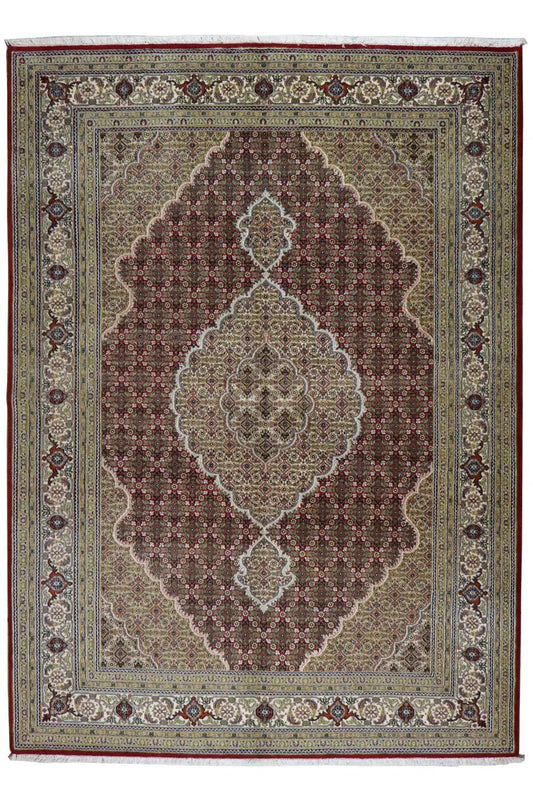 Indo Täbriz Teppich - 519389 (248x172cm) - German Carpet Shop