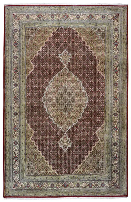 Indo Täbriz Teppich - 719392 (309x199cm) - German Carpet Shop