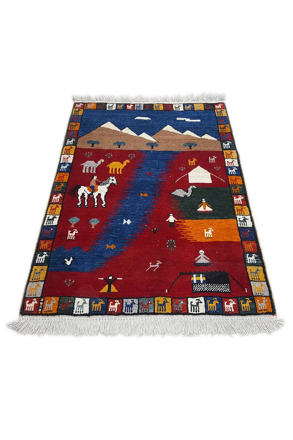 Gabbeh - Lori 905378 (120x82cm) - German Carpet Shop