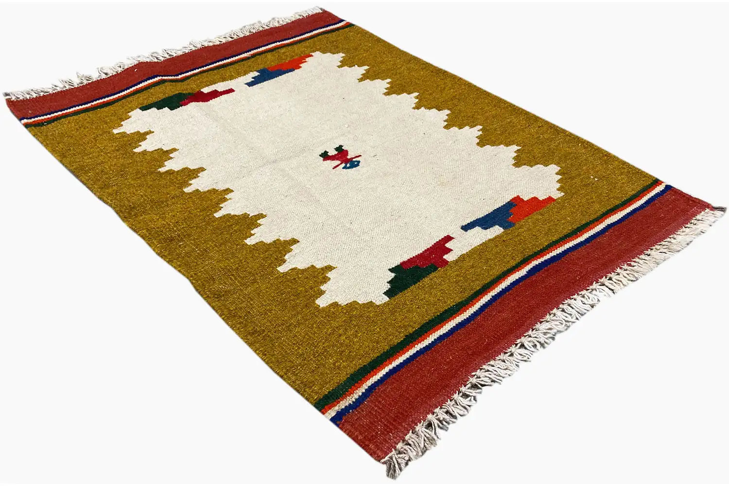 Kilim Qashqai - 802419 (76X57cm) - German Carpet Shop