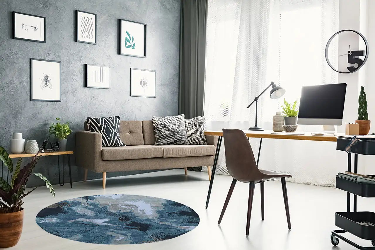  Designer-Teppich (196x196 cm) - Premium Teppich from German Carpet Shop - Just €1590! Shop now at German Carpet Shop