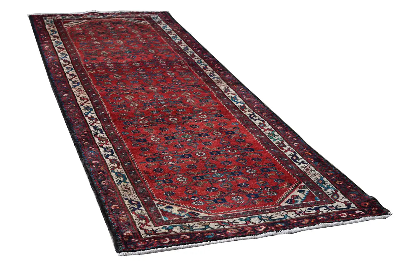  Hamadan - Läufer (306x98 cm) - Premium Teppich from German Carpet Shop - Just €249! Shop now at German Carpet Shop