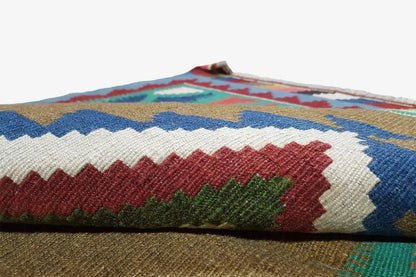 Kilim Qashqai - Multicolor 14PL 140x96 cm - German Carpet Shop