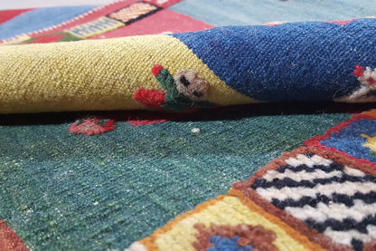  Kilim Qashqai - (274x101 cm) - Premium Kelim from German Carpet Shop - Just €449! Shop now at German Carpet Shop